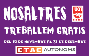 nosaltres treballem gratis