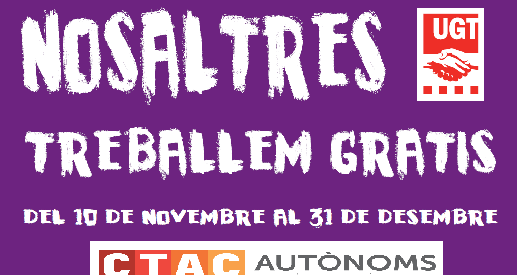 nosaltres treballem gratis