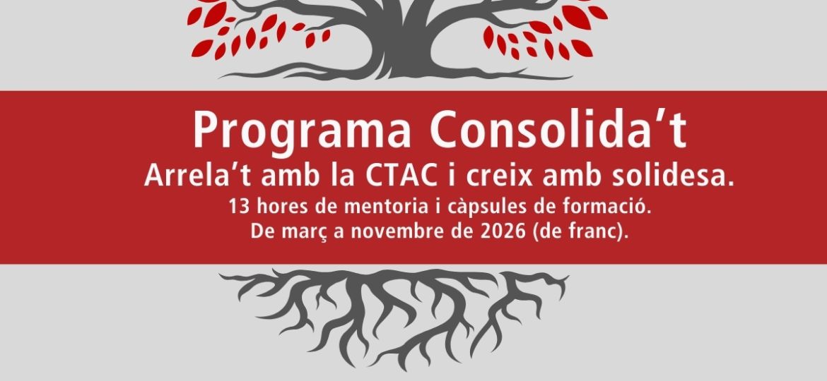 Programa Consolida't 2026